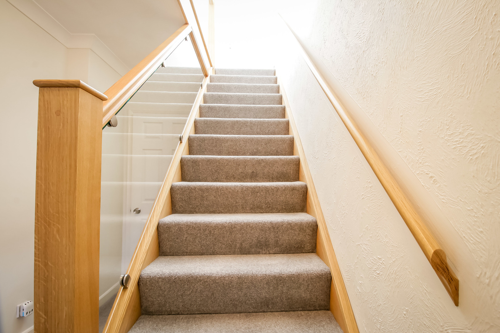 Oak Glass Staircase Refurbishment