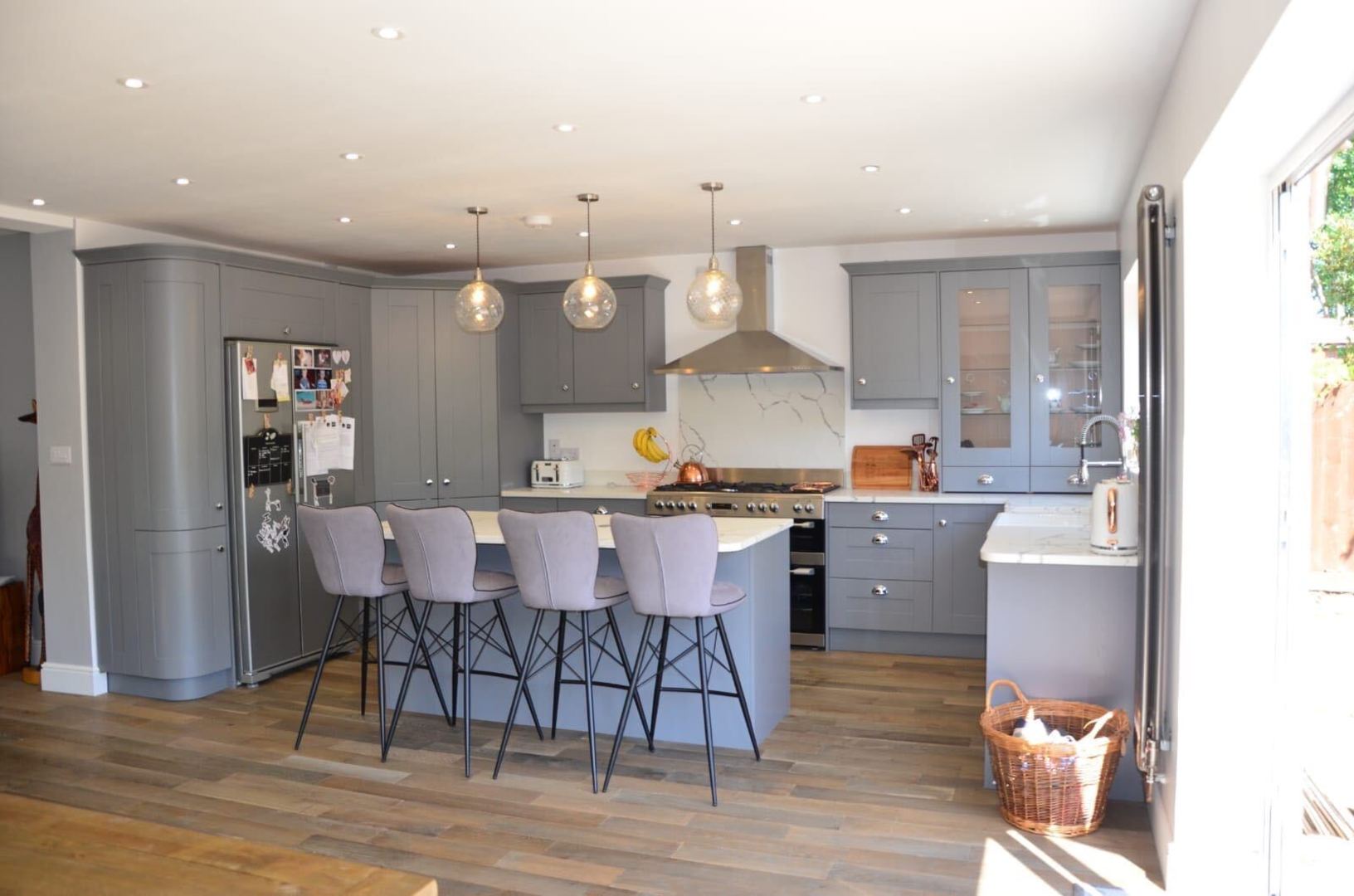 shaker style Kitchen Installation