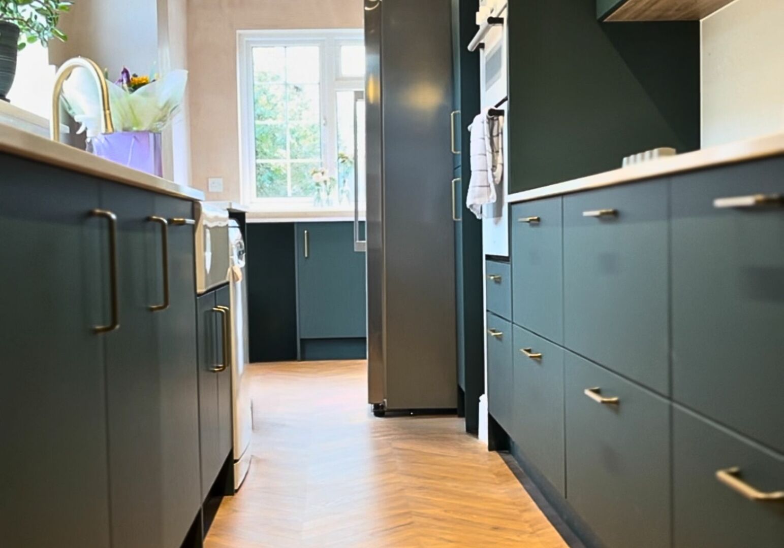Galley Kitchen Renovation in Braintree Essex