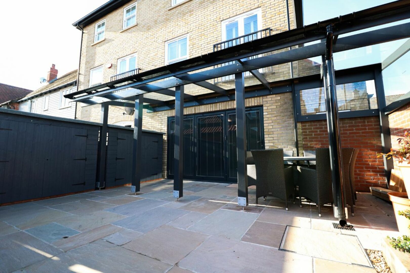 Eye Catching Outdoor Dining Space in Colchester